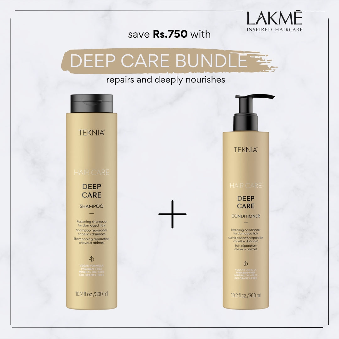 LAKME - Deep Care Bundle (Shampoo + Conditioner)